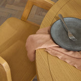 Charlotte Pale Oak Round Dining Table Set - 4 Seater - Ella Pale Oak Carver Chair - Laura James