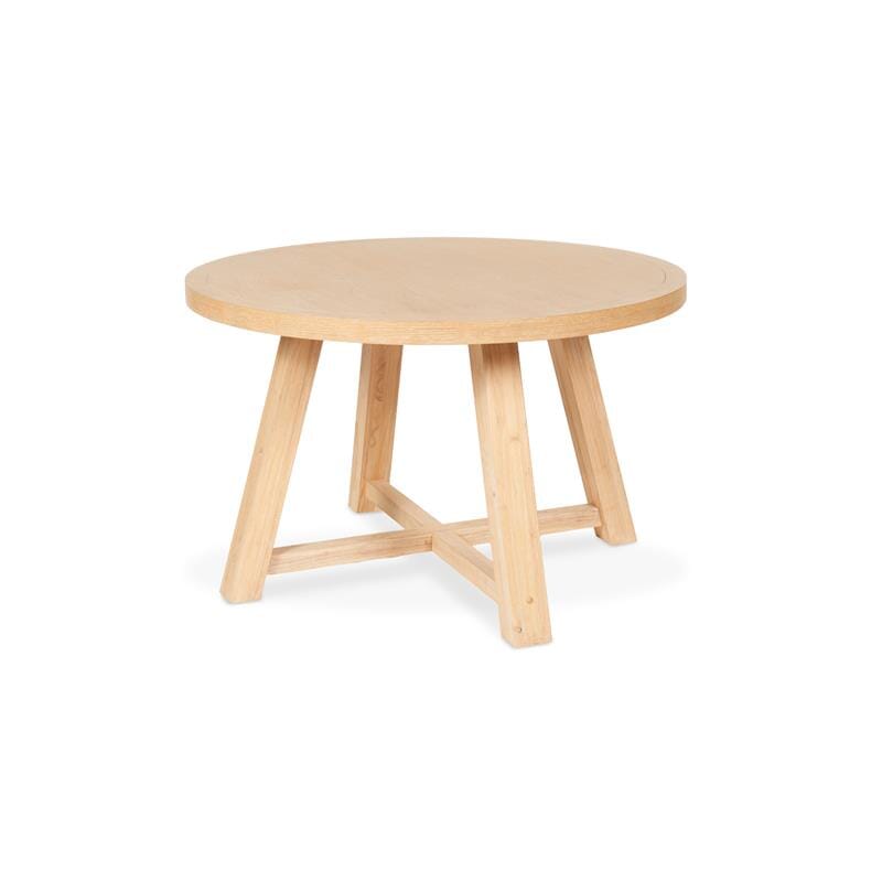 Charlotte Black Oak Round Dining Table - Laura James