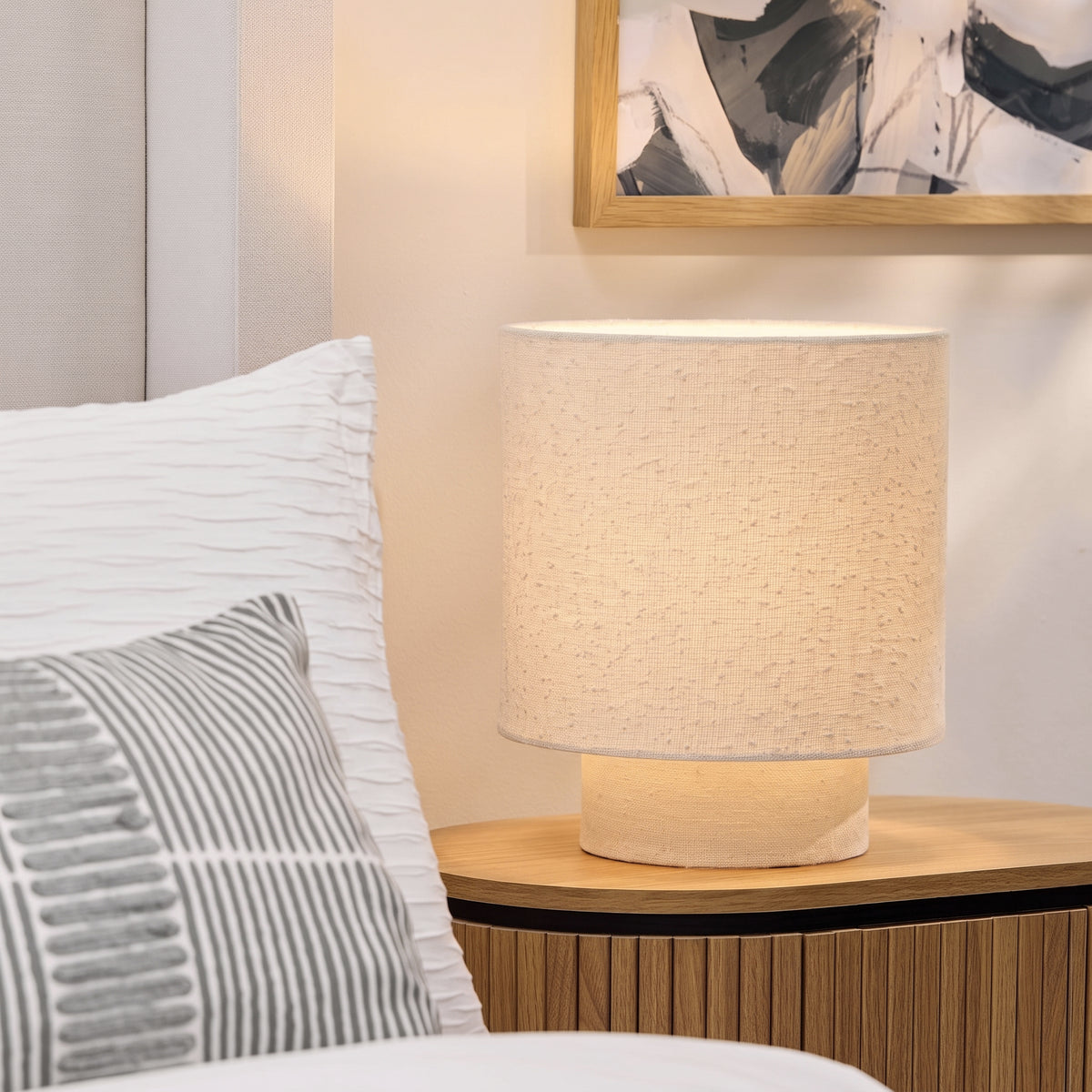 Chattendon 33cm Table Lamp - Oatmeal
