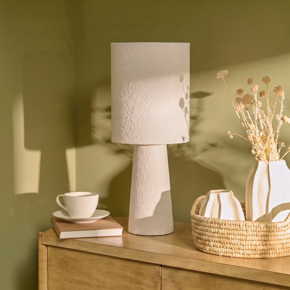 Chattendon 50cm Table Lamp - Oatmeal