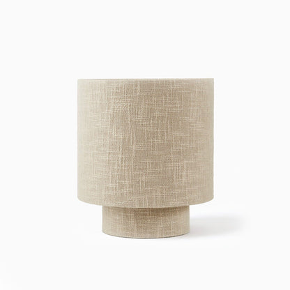 Chattendon Driftwood Slub Linen Floor Lamp - 36cm