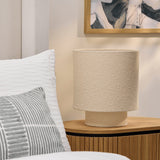 Chattendon Ivory Boucle Floor Lamp - 36cm - Laura James