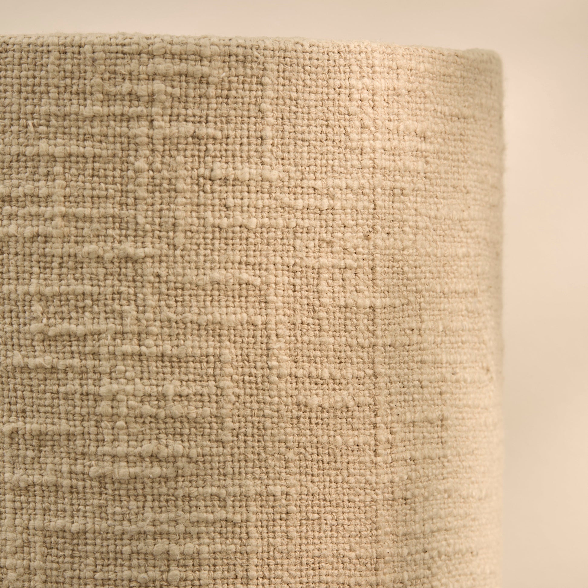 Chattendon Driftwood Slub Linen Floor Lamp - 50cm - Laura James