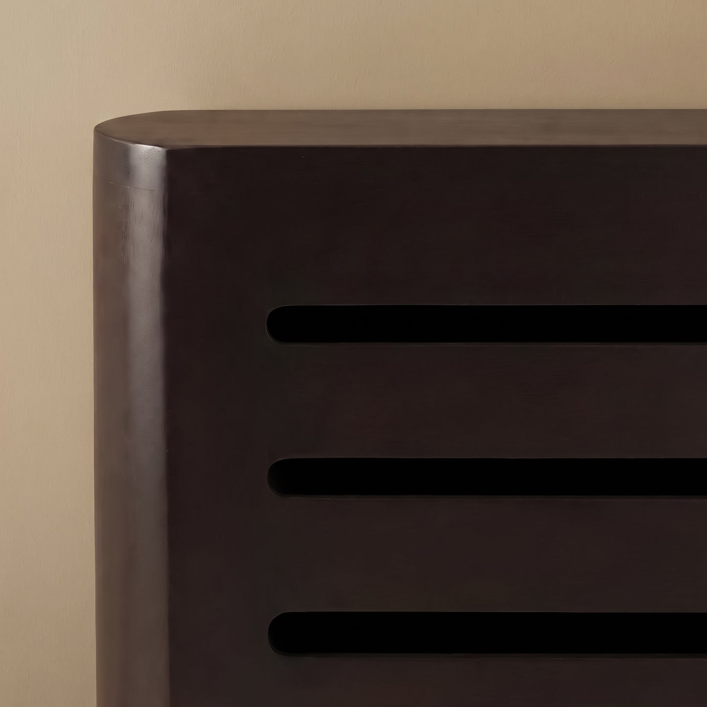 Asha Large Radiator Cover - Coffee Brown - Laura James 