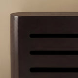 Asha Large Radiator Cover - Coffee Brown - Laura James 