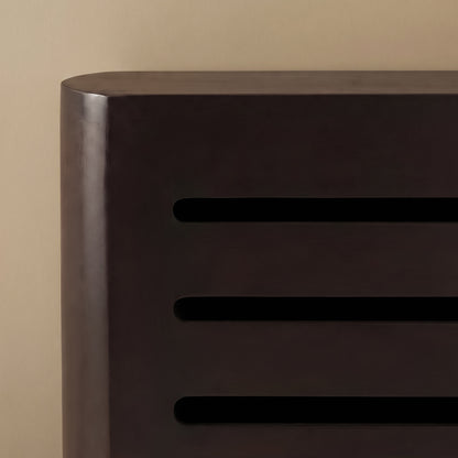 Asha Large Radiator Cover - Coffee Brown - Laura James 