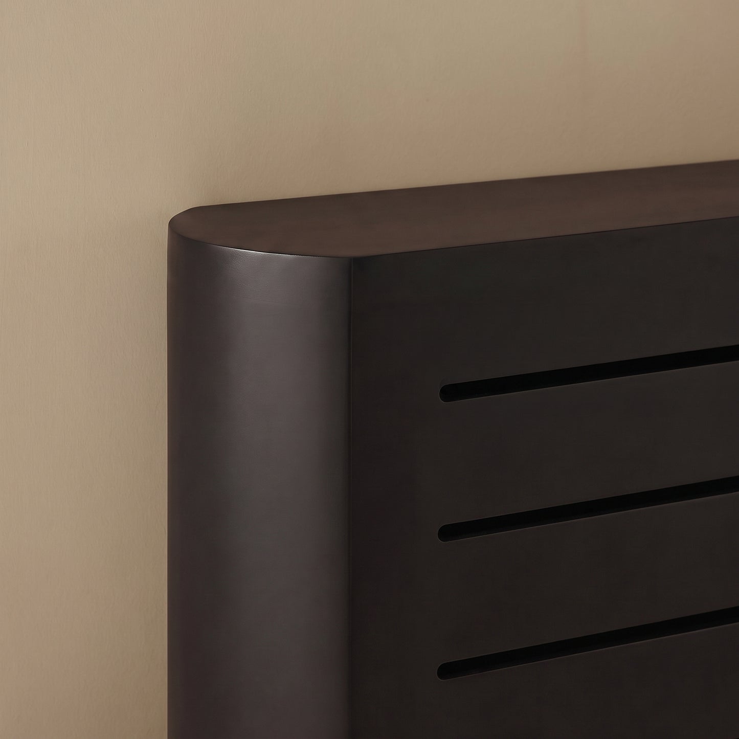 Asha Medium Radiator Cover - Jet Black - Laura James 