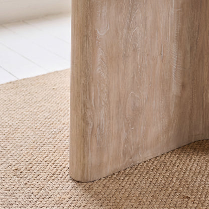 Bastian 220cm Limewash Dining Table - Laura James 