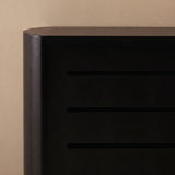 Asha Medium Radiator Cover - Jet Black - Laura James 
