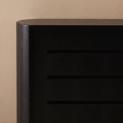 Asha Medium Radiator Cover - Jet Black - Laura James 