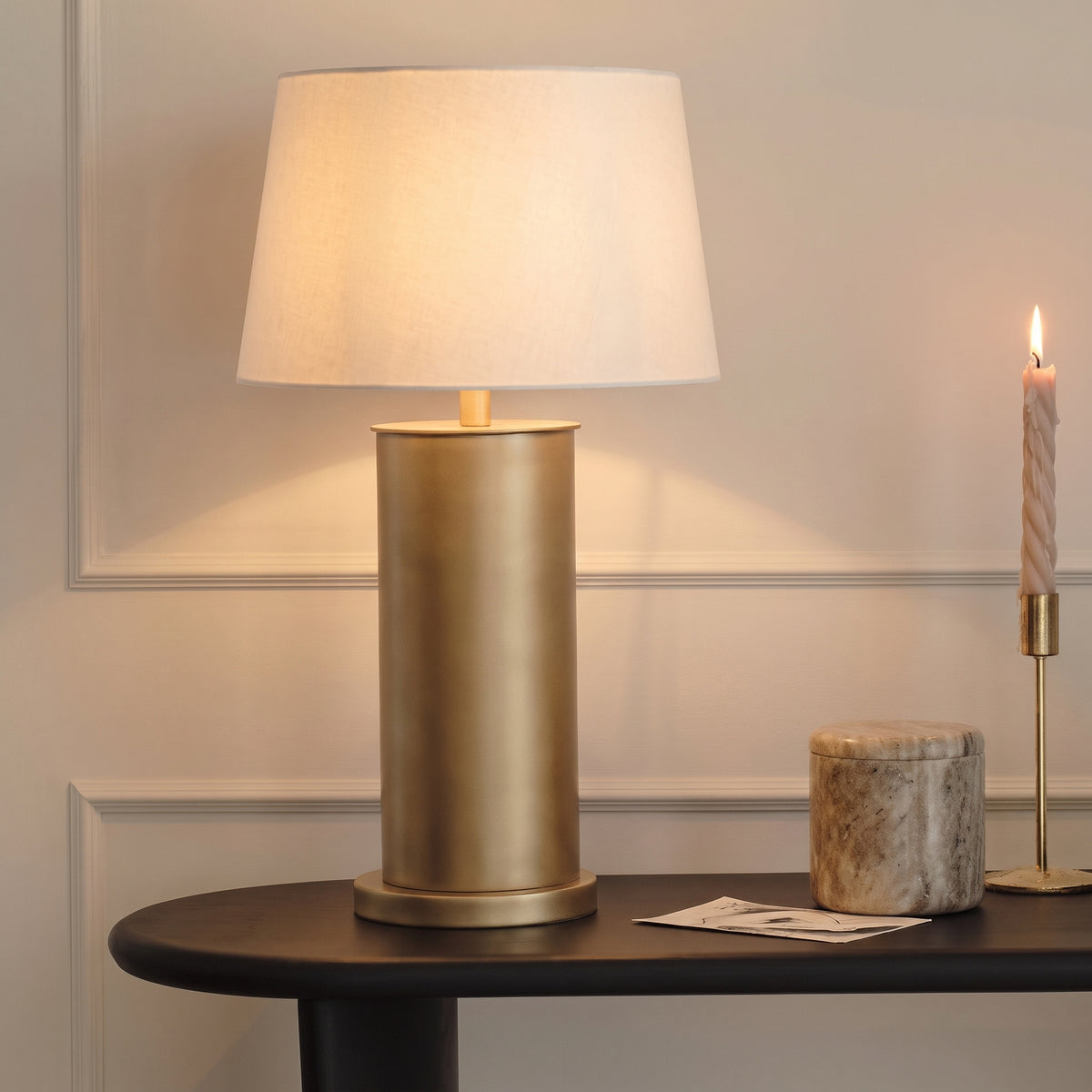 Colesdon 30cm Table Lamp Base - Heirloom Brass