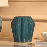Como 16cm Glass Vase - Lagoon Teal - Laura James