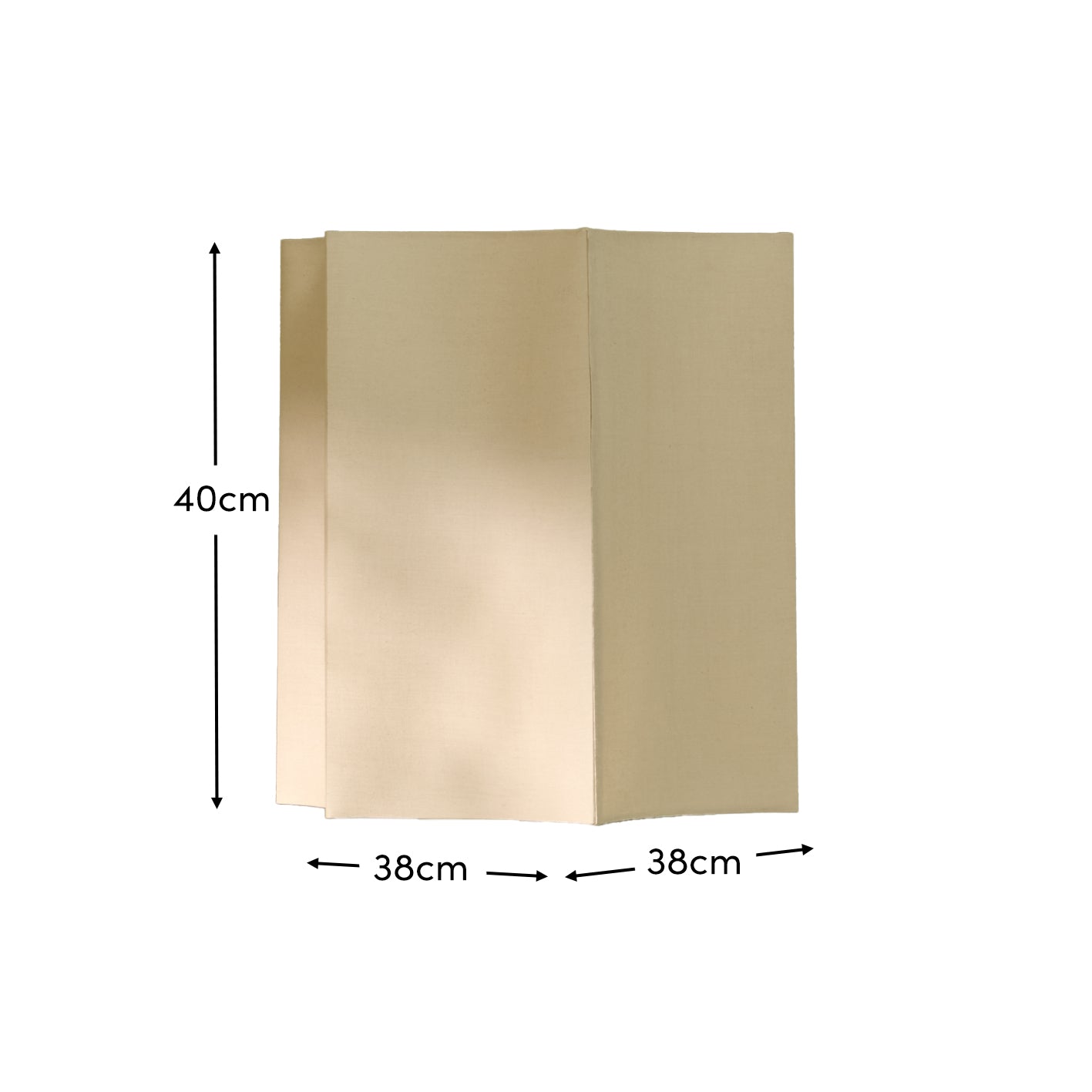 Coreley 30cm Cotton Lamp Shade - Taupe - Laura James 