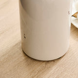 Corsino 22cm Ceramic Vase - Off White - Laura James