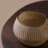 Torcello 20cm Glass Vase - Driftwood - Laura James 