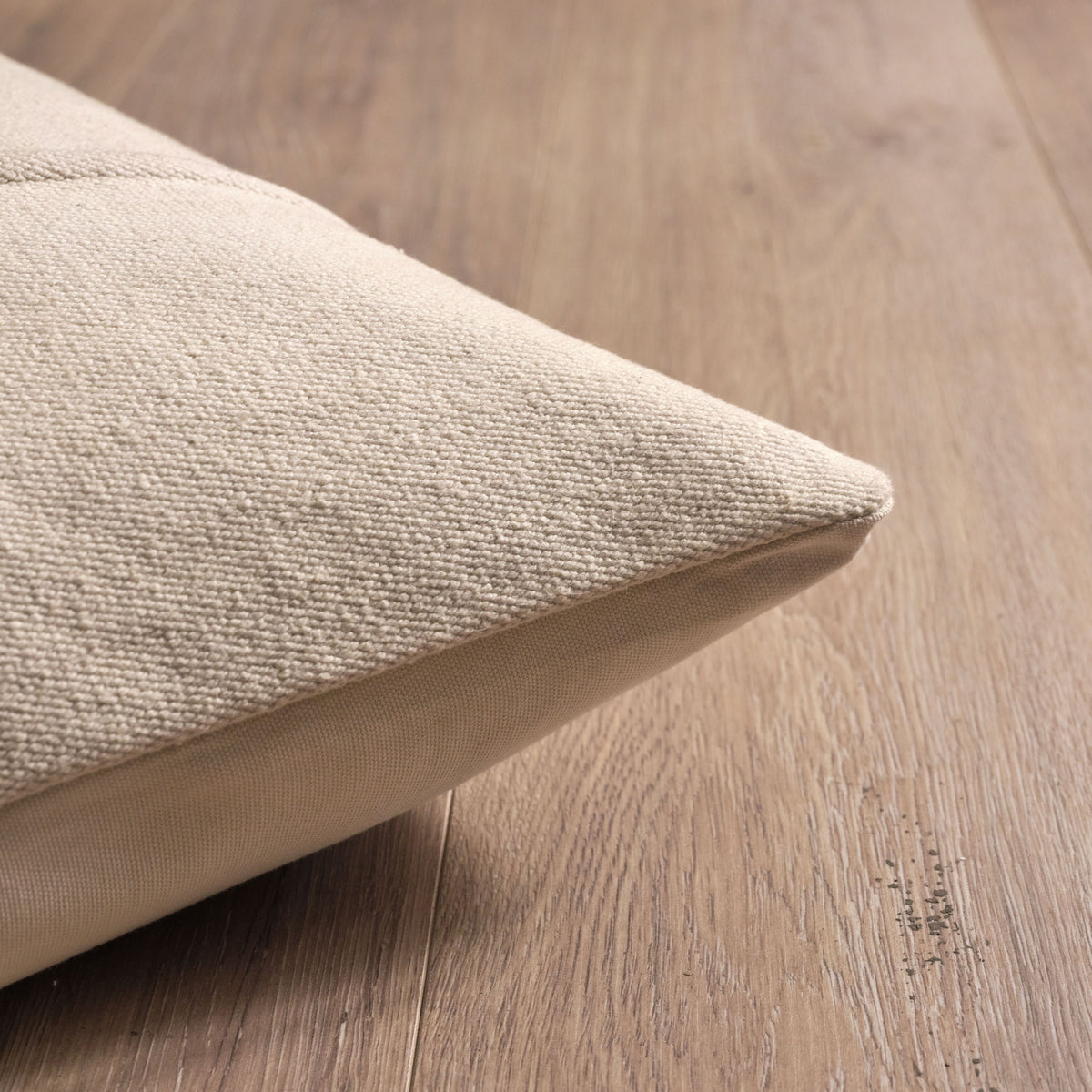 Ludbrook 57x57cm Cushion Cover - Natural - Laura James 
