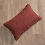 Knightsbridge 35x55cm Cushion Cover - Russet Boucle - Laura James 