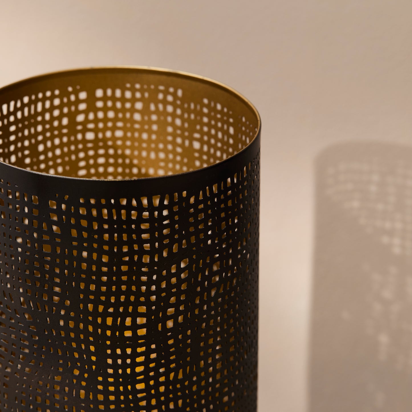 Herriard 10cm Metal Lantern - Bronze - Laura James 