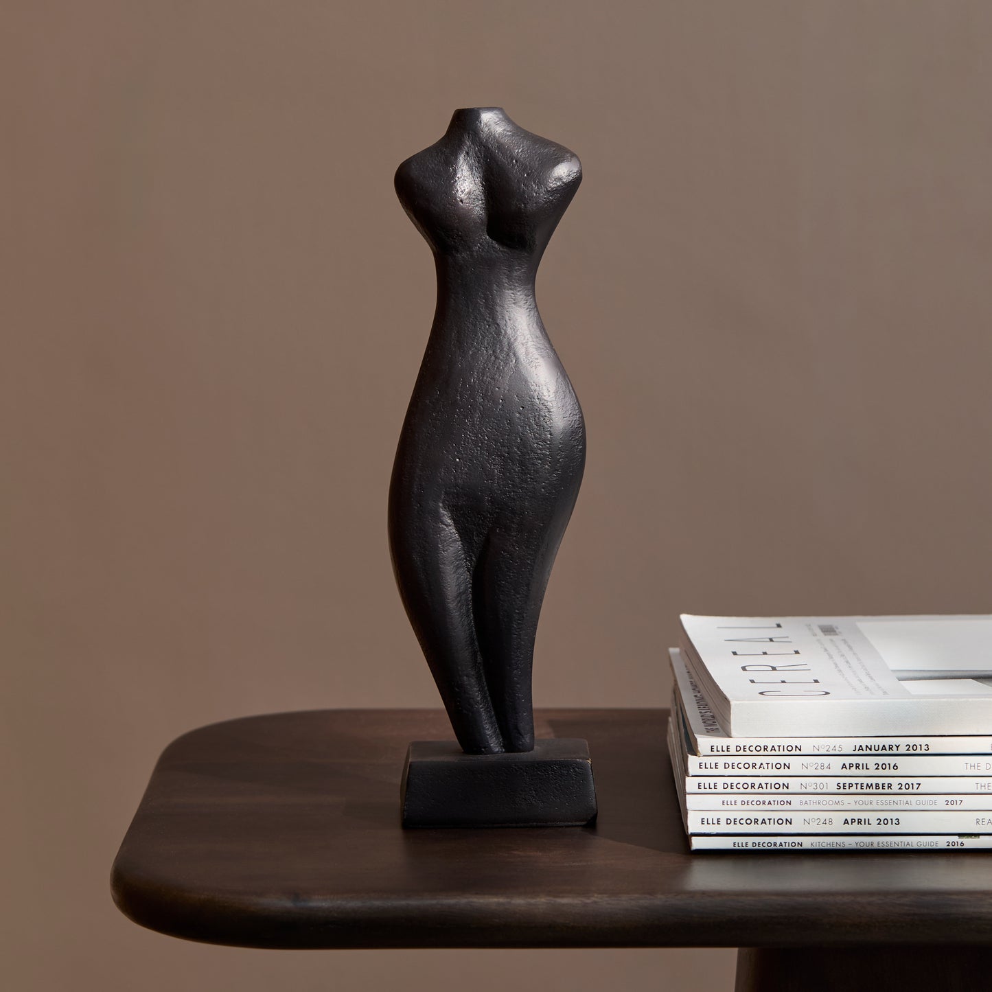 Zennor 36cm Figure Ornament - Brushed Bronze - Laura James 