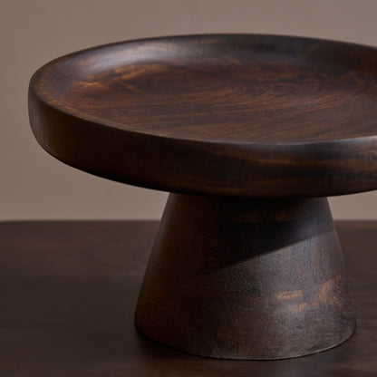 Boswell 28cm Tray - Coffee Brown Mango Wood - Laura James 