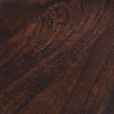Alder 30cm Wooden Cake Stand - Coffee Brown Mangowood - Laura James 