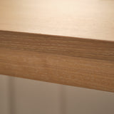 Sabina 100cm Rectangular Desk - Whitewash Oak - Laura James 