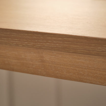 Sabina 100cm Rectangular Desk - Whitewash Oak - Laura James 