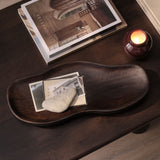 Epwell 40cm Serving Dish - Coffee Brown Mango Wood - Laura James 