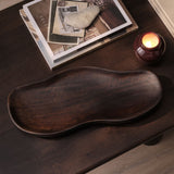 Epwell 40cm Serving Dish - Coffee Brown Mango Wood - Laura James 