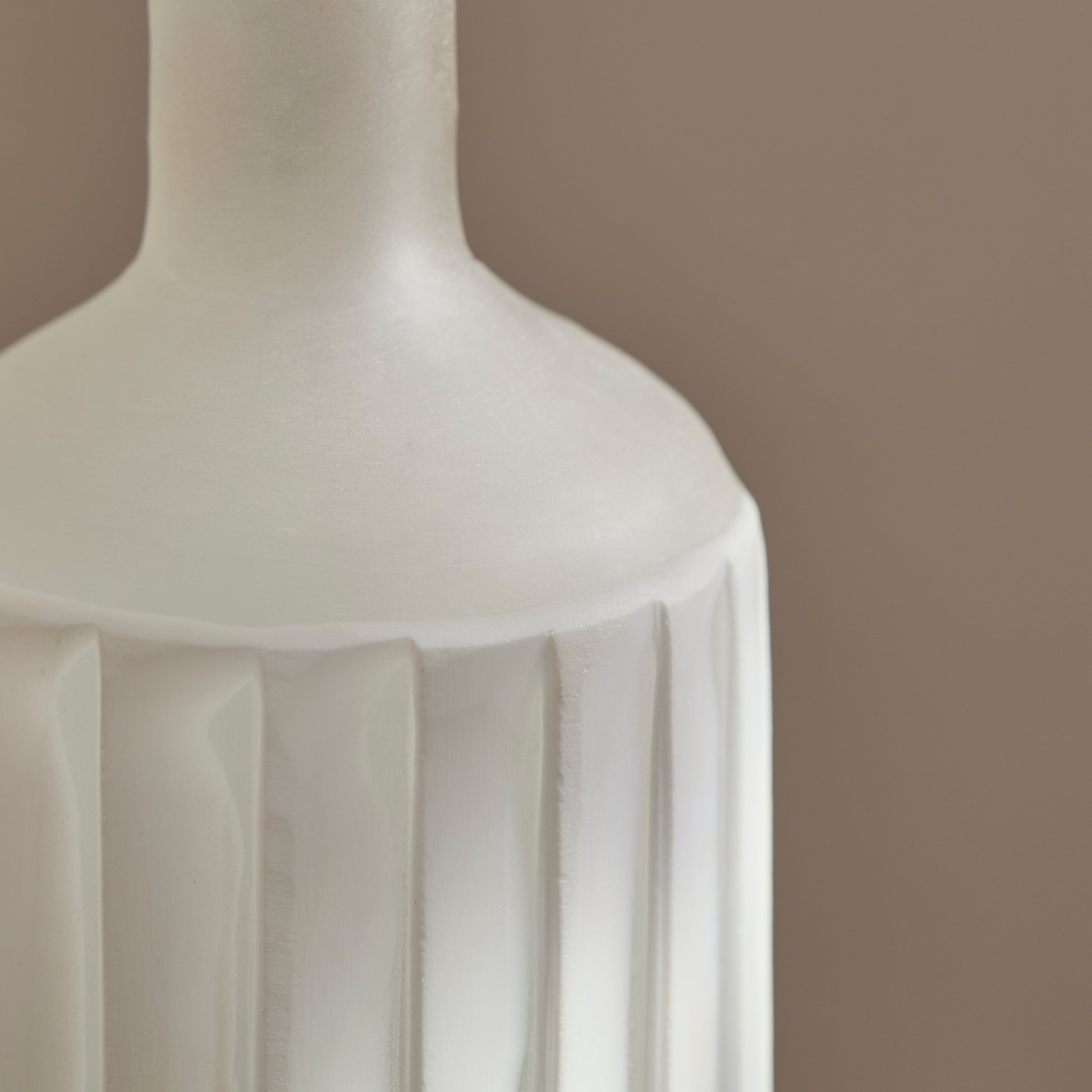 Levanto Glass Vase - Set of 2 - White - Laura James 