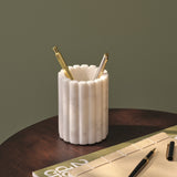 Tiree 10cm Tumbler - White Marble - Laura James 