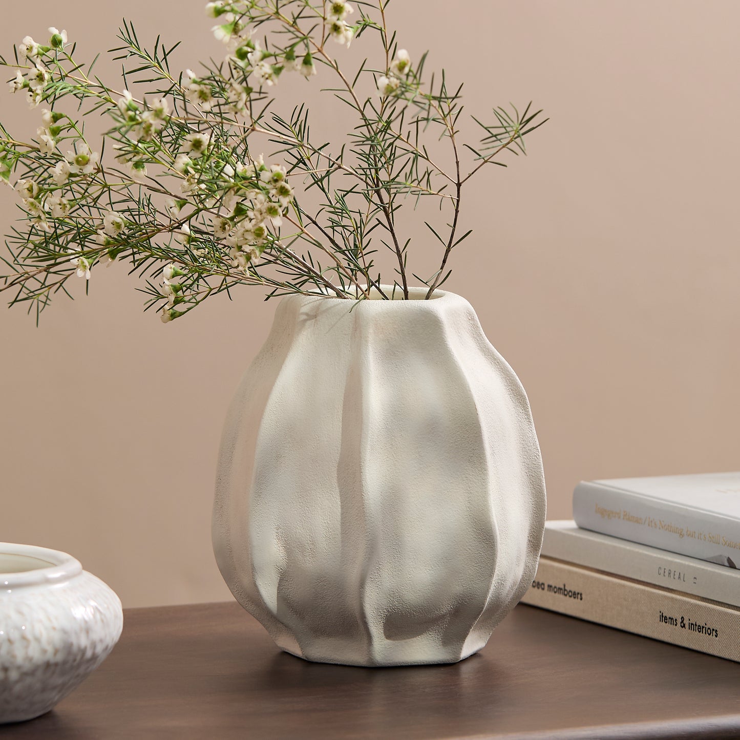 Radford 18cm Ceramic Vase - Driftwood - Laura James 