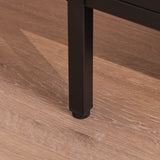 Indiana Black Metal 2 Door Sideboard - 120cm - Laura James 
