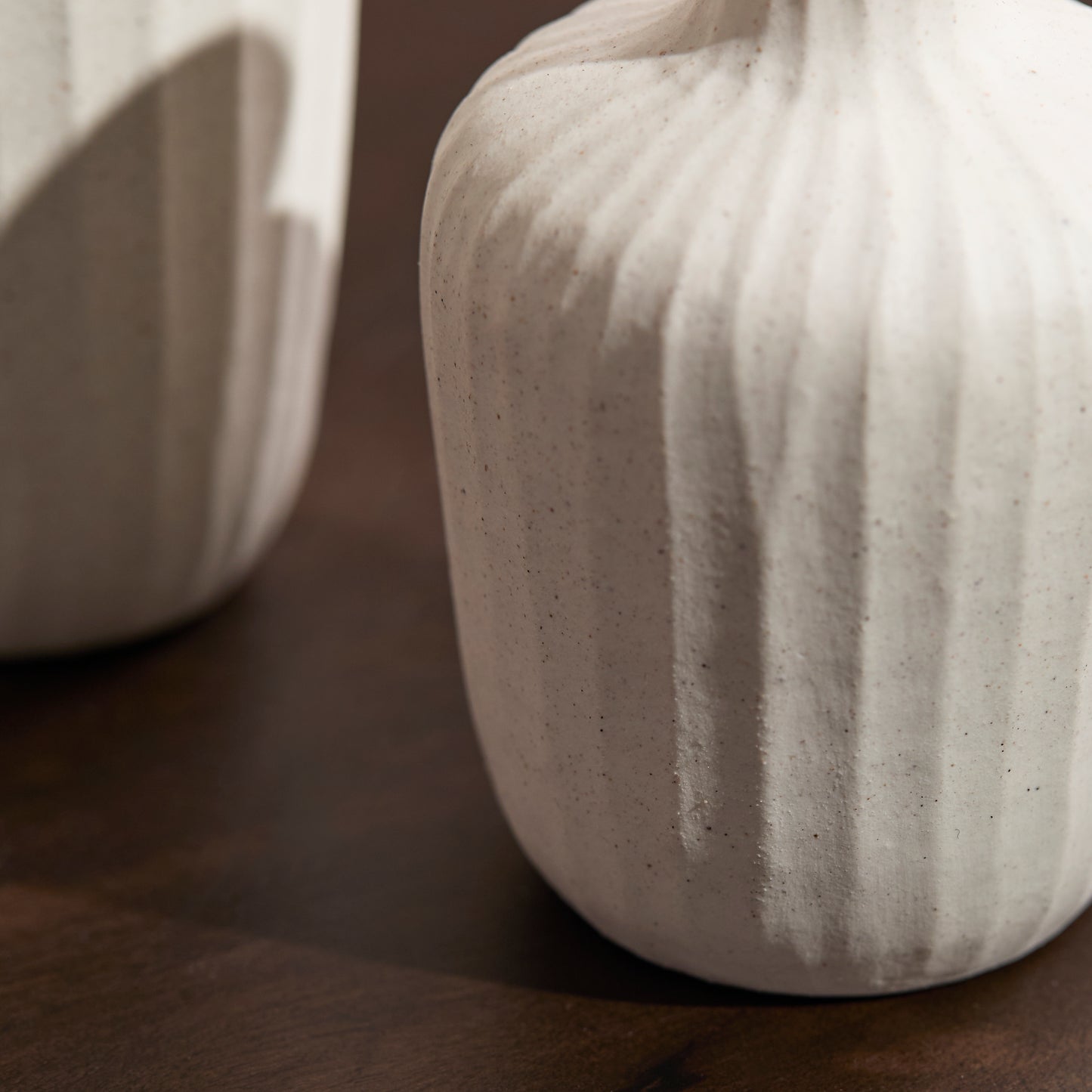 Bayswater Set of 3 Ceramic Vase - Off White - Laura James 