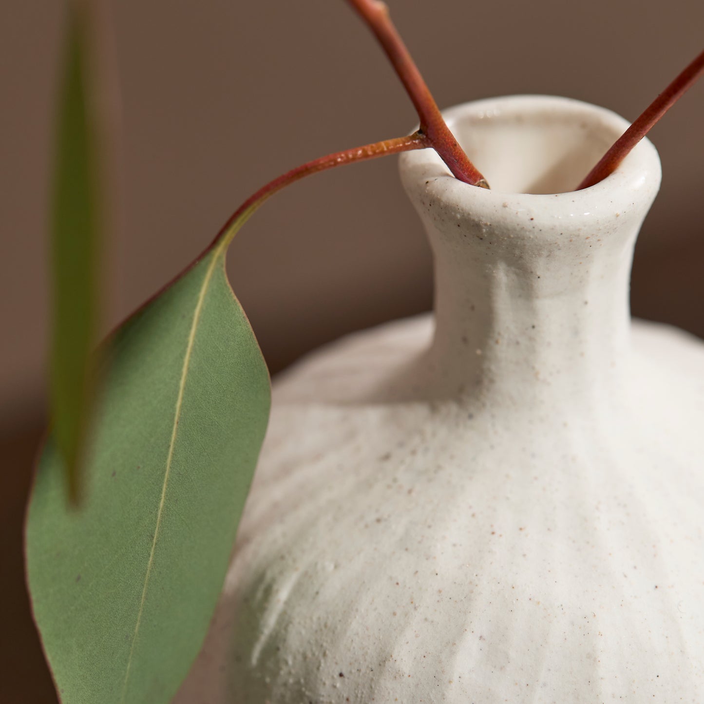 Bayswater Set of 3 Ceramic Vase - Off White - Laura James 