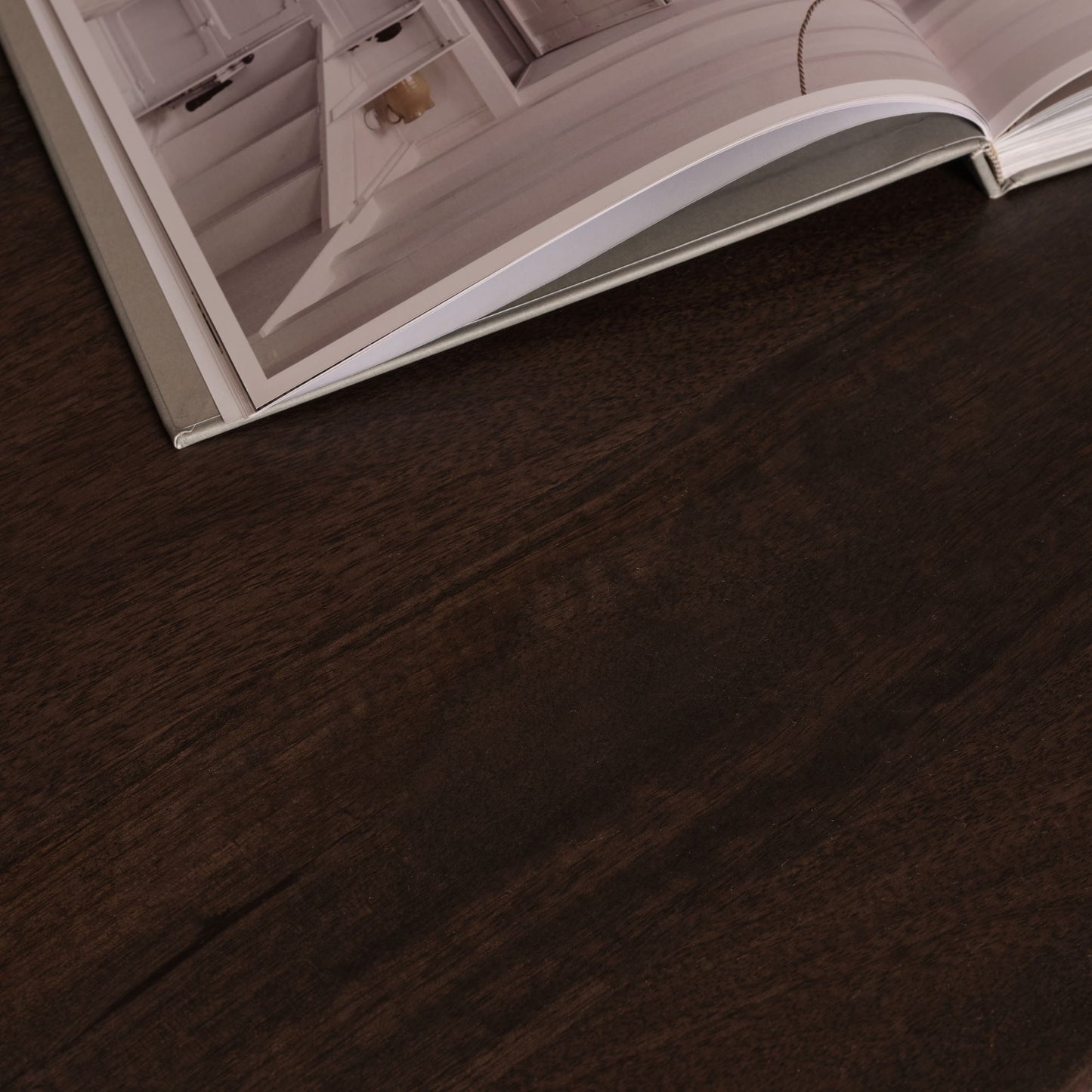 Bastian 100cm Coffee Brown Mango Wood Coffee Table - Laura James 