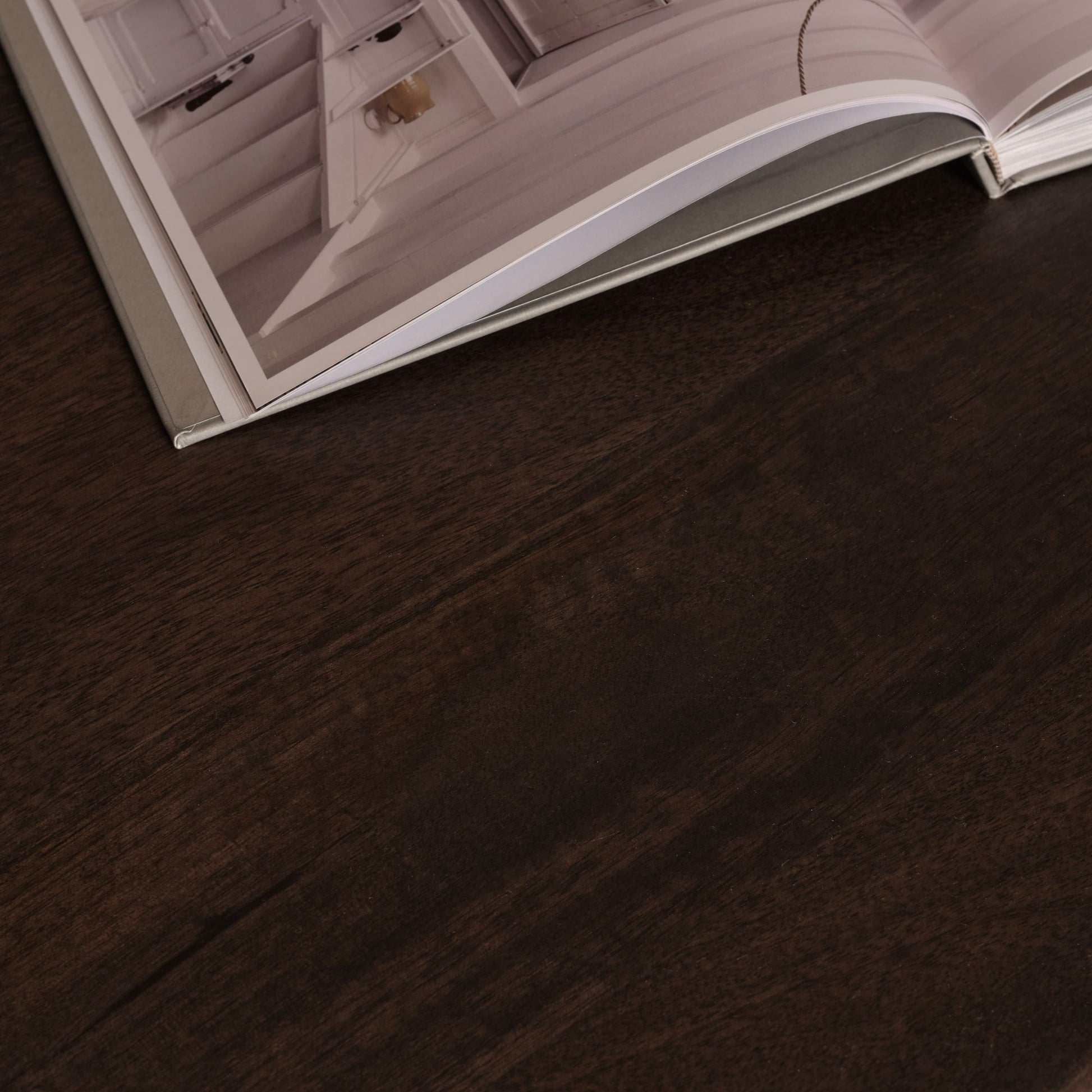 Bastian 100cm Coffee Brown Mango Wood Coffee Table - Laura James 