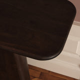 Bastian 110cm Console Table - Coffee Brown Mango Wood - Laura James 