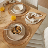 Amelia Whitewash Extendable Dining Table Set - 6 Seater - Bella Dining Chairs - Laura James 
