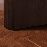 Octavia 3 Door Tall Sideboard - Coffee Brown Mango Wood - Laura James 