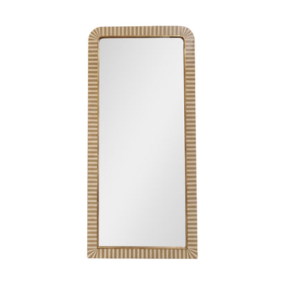 Dartington 180x80cm Arch Floor Mirror - Oatmeal Gold