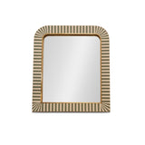 Dartington 80x70cm Arch Wall Mirror - Olive Green - Laura James 