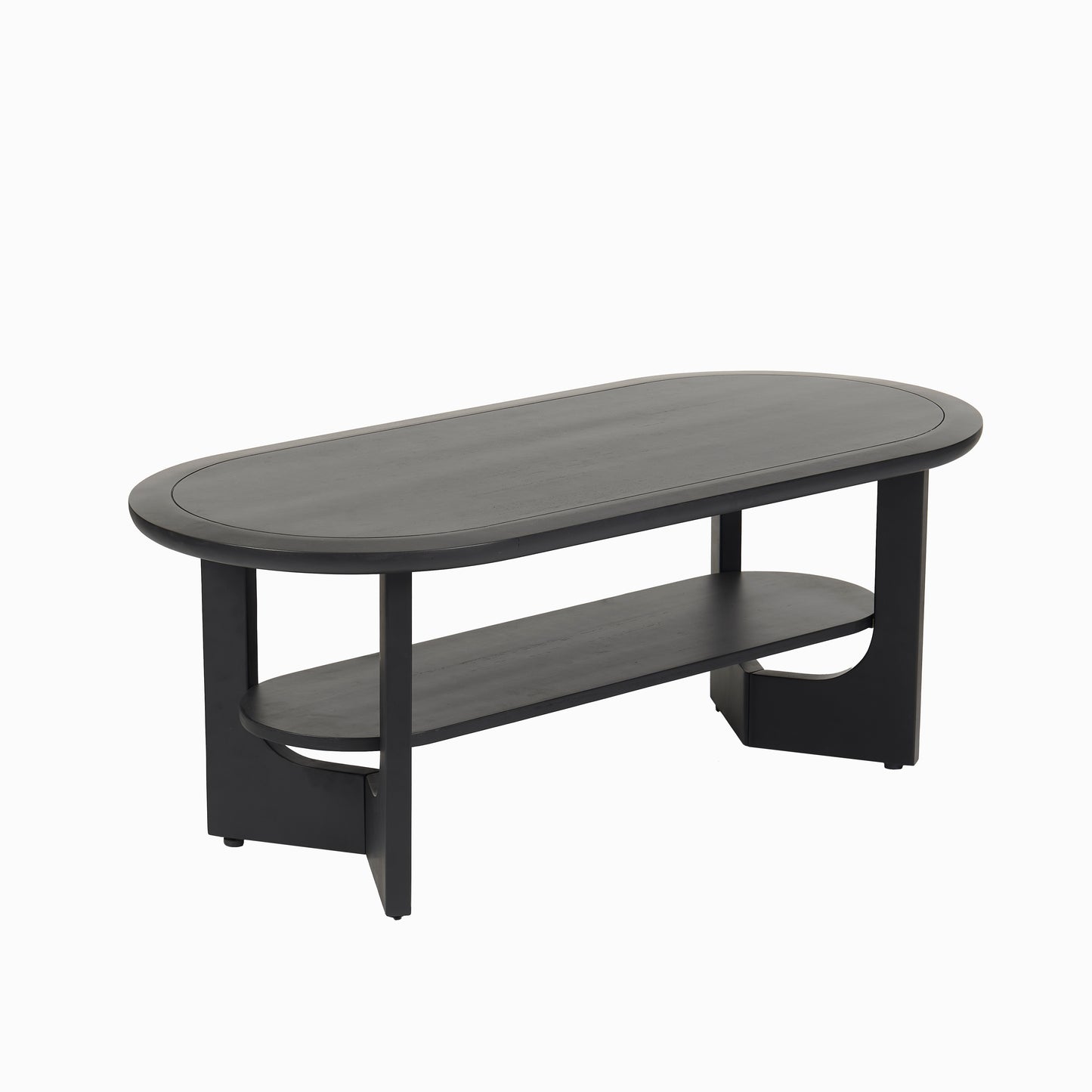 Delphi Black Acacia Coffee Table - Laura James 