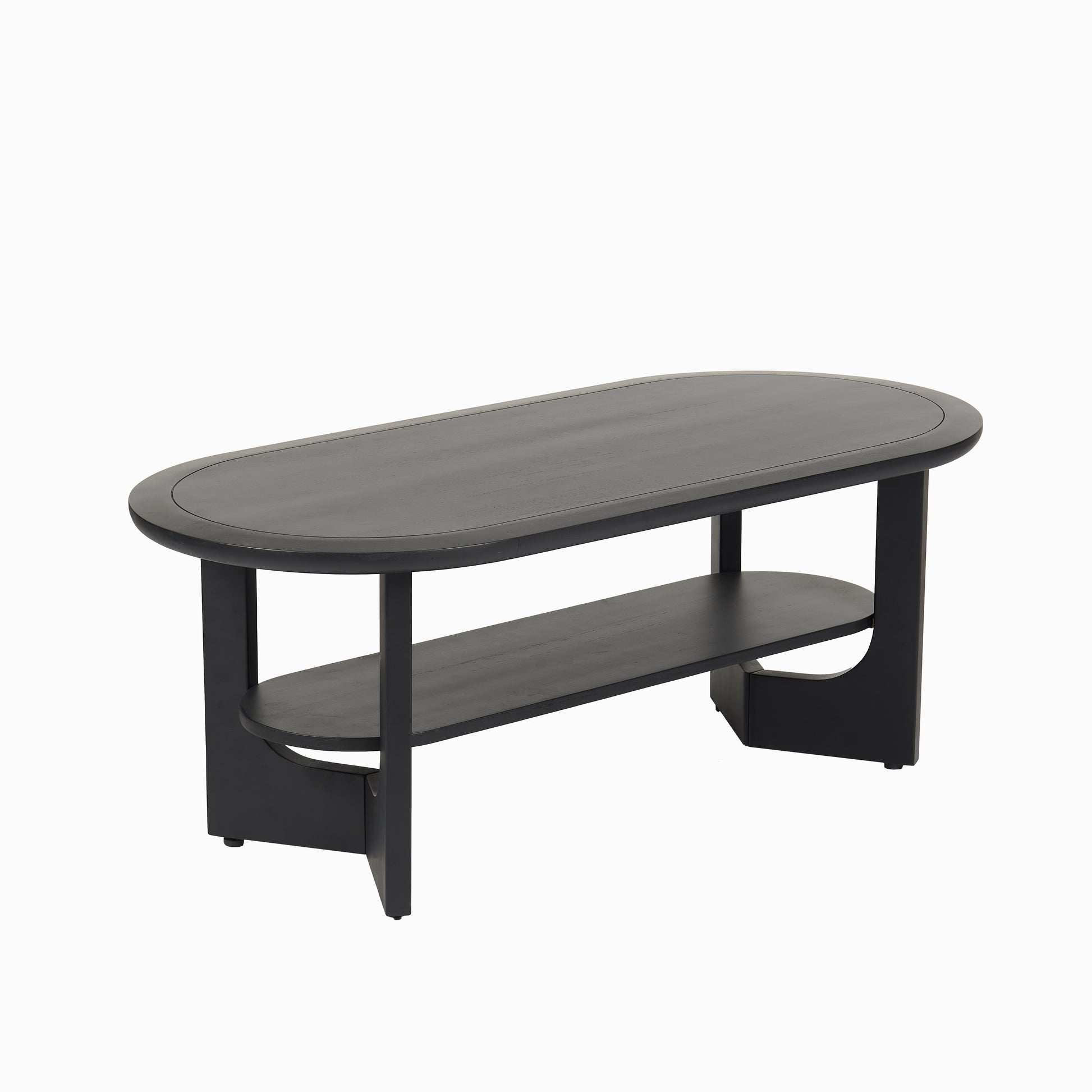 Delphi Black Acacia Coffee Table - Laura James 