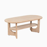 Delphi Light Acacia Coffee Table - Laura James 