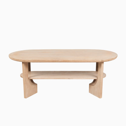 Delphi Light Acacia Coffee Table - Laura James 