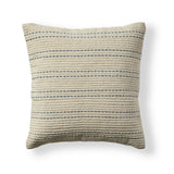 Elberton 45x45cm Cotton Striped Cushion Cover - Horizon Blue