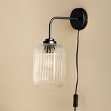 Elland Plug in Wall Light Base - Black - Laura James 
