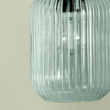 Elland Plug in Wall Light Black - Sage Green - Laura James 