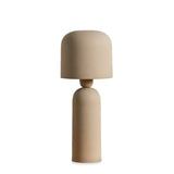Eltham Taupe 39cm Metal Table Lamp - Laura James
